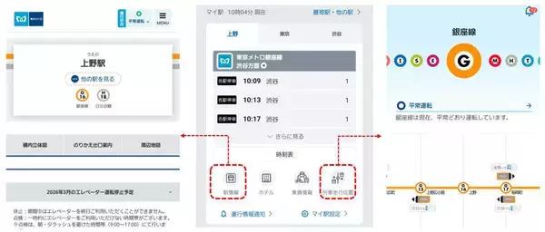 「WESTER一つで東西を網羅？ 東京メトロ180駅･京阪89駅が「マイ駅」登録可能に、時刻表から遅延情報･列車走行位置までホーム画面で完結」の画像