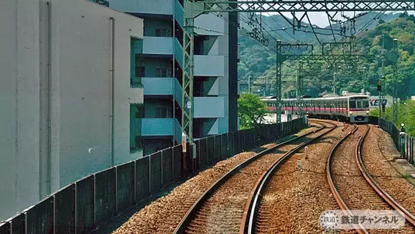 「前面展望「狭間駅」から「高尾駅」【駅ぶら】06京王電鉄244　高尾線34」の画像