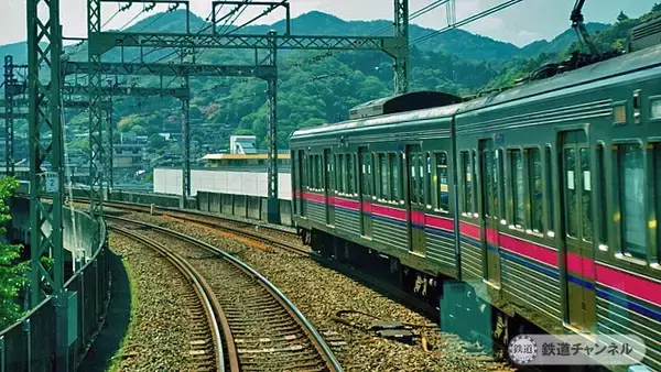 「前面展望「狭間駅」から「高尾駅」【駅ぶら】06京王電鉄244　高尾線34」の画像