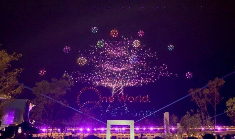 万博フィナーレの”ドローンショー”は国内最多の3,000機！累計飛行数はギネス世界記録に！ミャクミャクが大阪･関西万博 最後の夜に登場