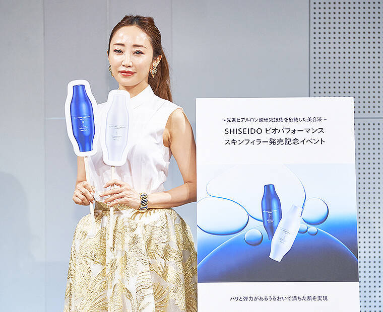 資生堂「SHISEIDO ビオパフォーマンス スキンフィラー」に神崎恵も絶賛  