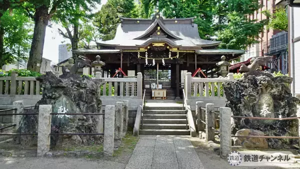 「つくばエクスプレス【駅ぶら】022　北千住駅　その5　奥の細道矢立初めの地　橋戸稲荷神社　北千住駅」の画像