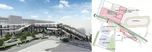 「日本一のフードゾーンが誕生、ららぽーとTOKYO-BAY北館1期！ 魚釣り体験レストランや行列店が集結、南船橋のエリア移動も楽になる」の画像