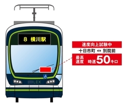 【全国初】広電が路面電車で「時速50キロ運転」を開始！規制緩和で “事故減少効果” にも期待!? 8号線十日市町〜別院前・1000形対象