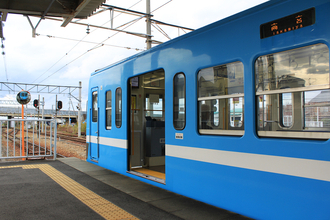 近江鉄道 多賀線の終点 多賀大社前駅から先、線路がのびていた時代を想像