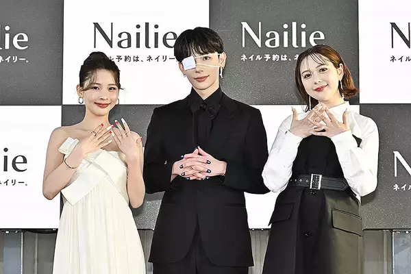 「Nailie ネイリー がいま大注目の人気デザインやネイリストを発表、村重杏奈＆よしミチ姉弟が BEST NAIL ICON 2024 に！ 気になる最新3大ネイルトレンドもここでチェック」の画像