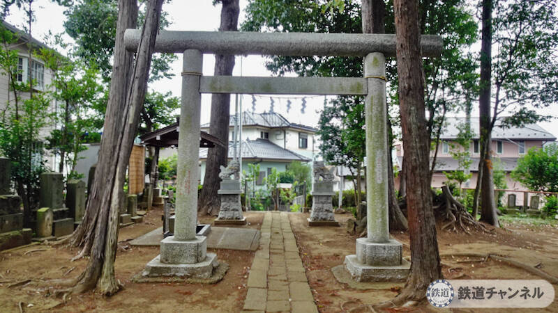 つくばエクスプレス【駅ぶら】058　流山セントラルパーク駅　その12　平和台大原神社　庚申塔