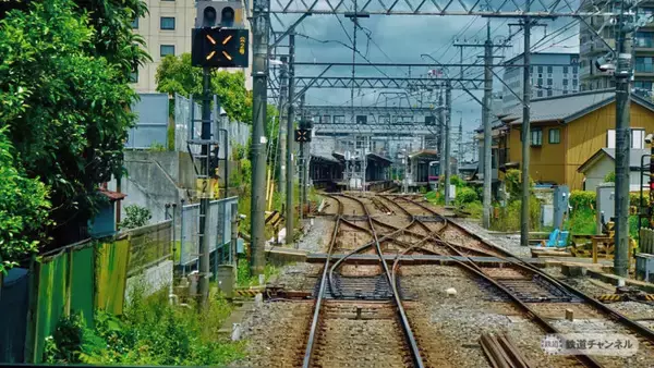 「前面展望　公津の杜駅から京成成田駅【駅ぶら05】京成電鉄　本線184」の画像