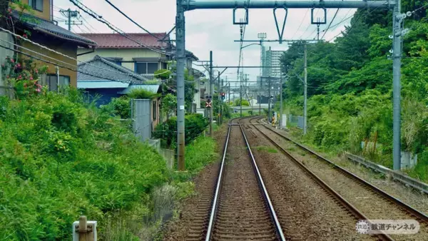 「前面展望　公津の杜駅から京成成田駅【駅ぶら05】京成電鉄　本線184」の画像