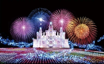 500万球のイルミ【あしかがフラワーパーク 光の花の庭2026】 駅から徒歩3分、混雑対策や前売り券などまとめ、10/17～2/24まで（栃木県足利市）