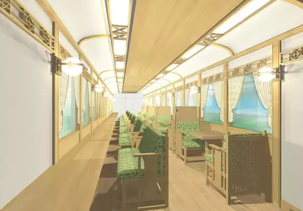 「南海電鉄の新観光列車「GRAN 天空」2026年4月24日デビュー！ 豪華シートや食事プランも発表」の画像