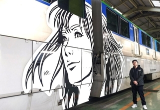 東京モノレール「東京パノラマライン」にHogalee氏のアート列車が登場！12/23運行開始