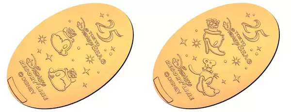 「東京ディズニーシー25周年”スパークリング・ジュビリー”のラッピング車両が4/15運行開始！リゾートライン限定BGMや特別なつり革･きっぷも」の画像