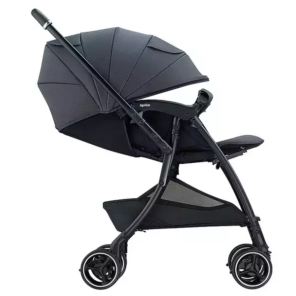 「Aprica アップリカ 定番＆人気ベビーカー「ラクーナ」最新2024年モデル 3月発売！ 片手リクライニング機能 オメガクッション 振動吸収設計 ショックレスマモール…いろいろ進化」の画像