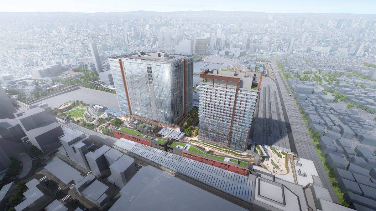 山手線車両基地を望む “鉄道ビュー” ホテルメトロポリタン大井町トラックス が2026年3月に開業！地上100mのルーフトップバーも