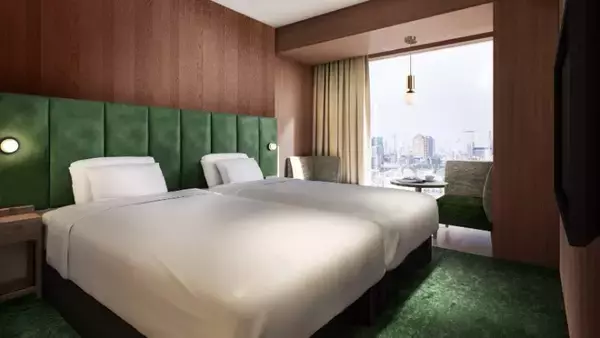 「山手線車両基地を望む “鉄道ビュー” ホテルメトロポリタン大井町トラックス が2026年3月に開業！地上100mのルーフトップバーも」の画像