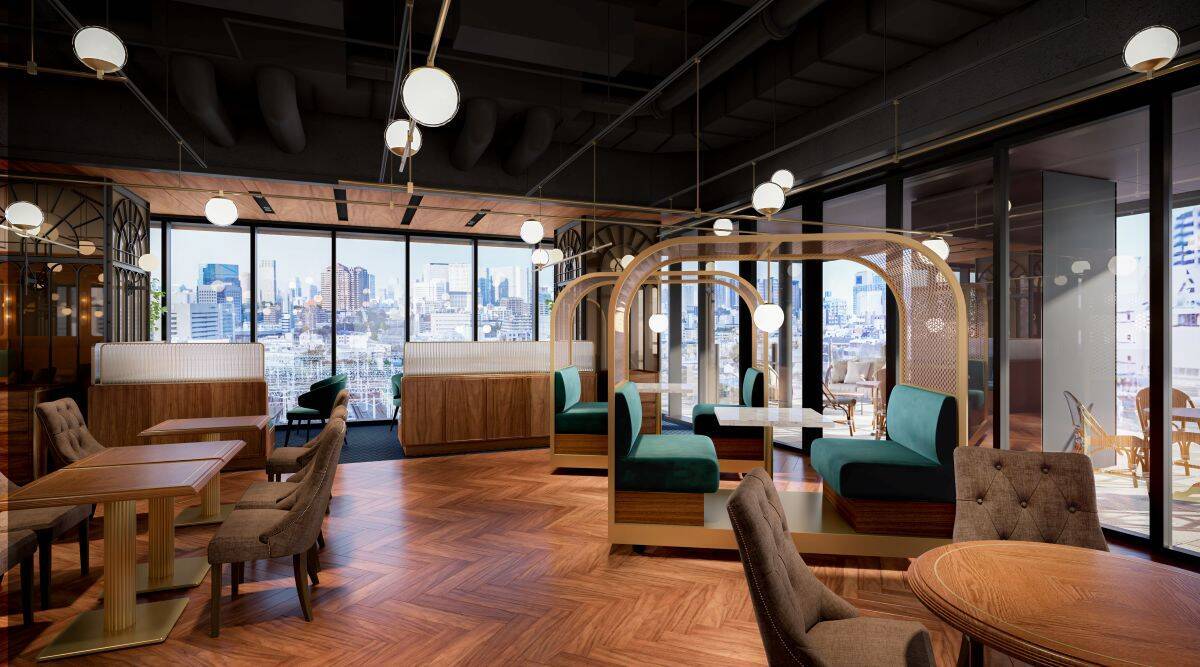 山手線車両基地を望む “鉄道ビュー” ホテルメトロポリタン大井町トラックス が2026年3月に開業！地上100mのルーフトップバーも