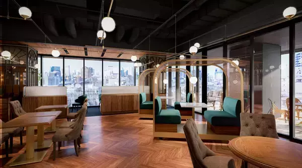 「山手線車両基地を望む “鉄道ビュー” ホテルメトロポリタン大井町トラックス が2026年3月に開業！地上100mのルーフトップバーも」の画像