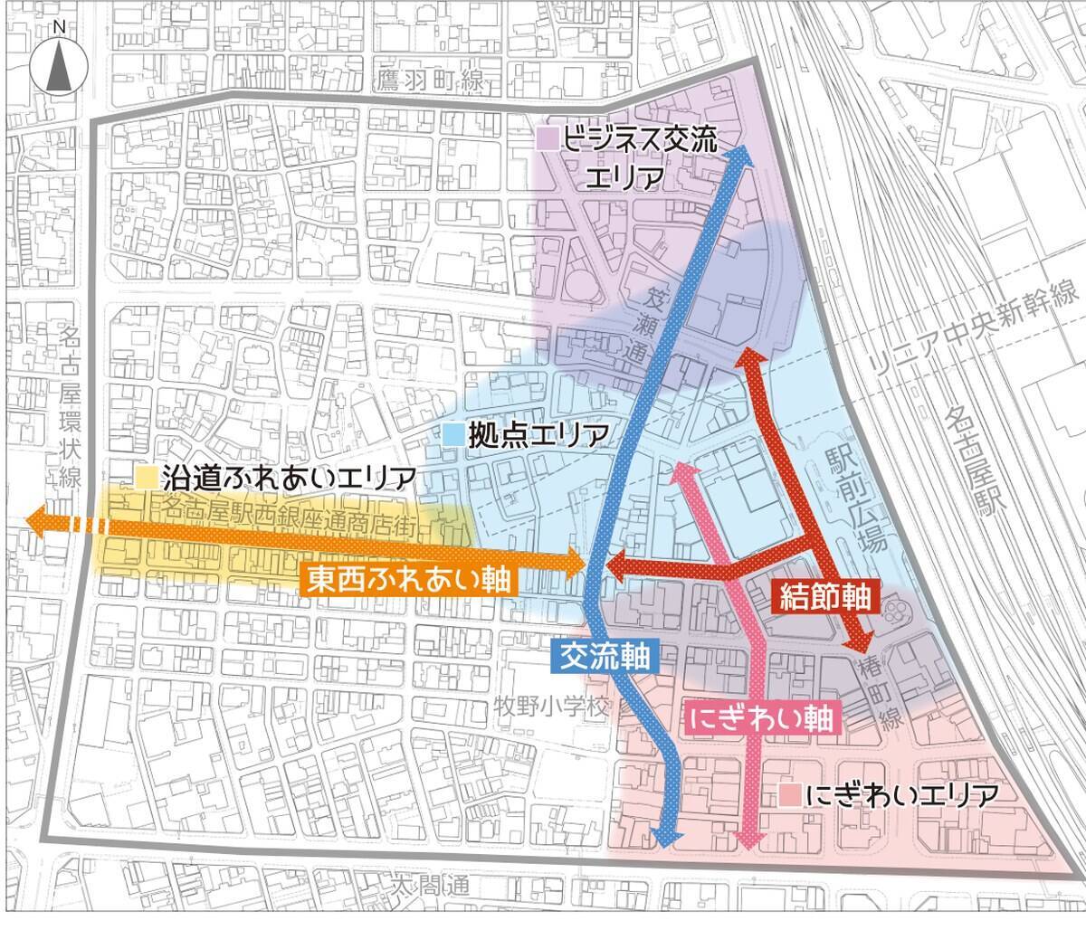名古屋駅西側の再開発は リニア駅直上の緑あふれる広場、太閤秀吉功路、国際色、サブカル、SRTなどの独自性のあるまちづくりを！