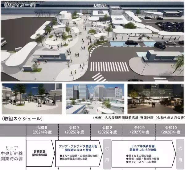「名古屋駅西側の再開発は リニア駅直上の緑あふれる広場、太閤秀吉功路、国際色、サブカル、SRTなどの独自性のあるまちづくりを！」の画像