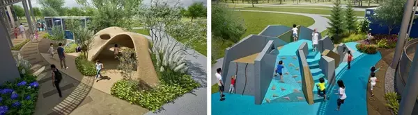 「GREEN×EXPO 2027に相鉄の新型13000系「実車」が登場！ パビリオン「SOTETSU PARK」は電車と自然で遊べて子連れにおすすめ（横浜グリーンエクスポ）」の画像