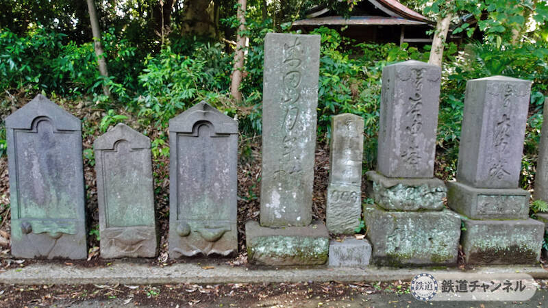 つくばエクスプレス【駅ぶら】055　流山セントラルパーク駅　その9　思井熊野神社　庚申塔