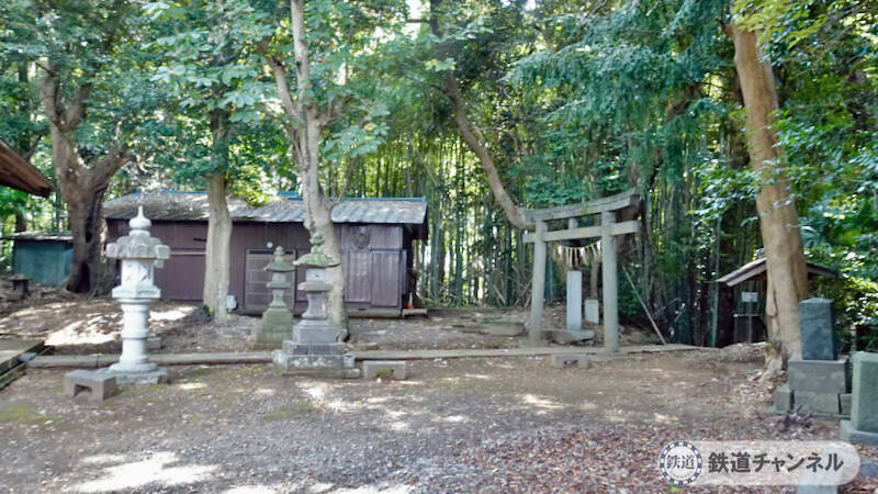 つくばエクスプレス【駅ぶら】055　流山セントラルパーク駅　その9　思井熊野神社　庚申塔