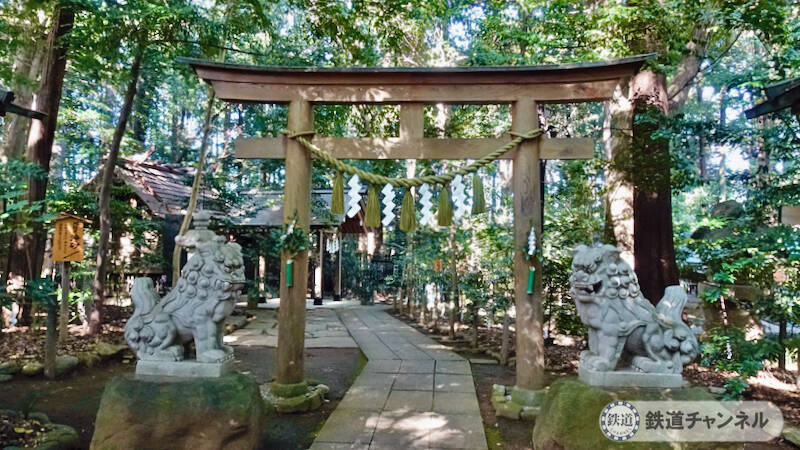 つくばエクスプレス【駅ぶら】060　流山おおたかの森駅　その2　諏訪神社