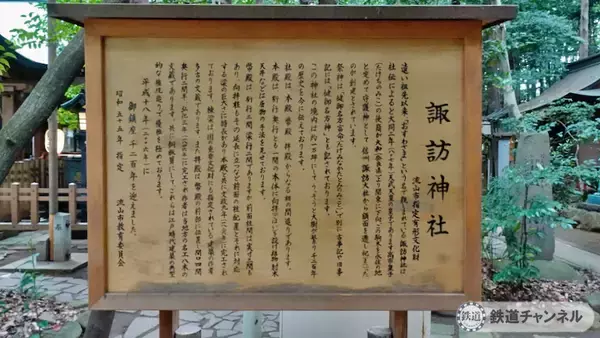 「つくばエクスプレス【駅ぶら】060　流山おおたかの森駅　その2　諏訪神社」の画像
