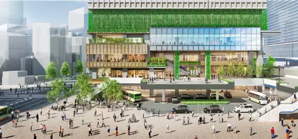 「JR田町駅&三田駅に”地上125mの新ランドマーク” が！駅前ロータリーやスクランブル交差点整備＆地下通路バリアフリー化など実施」の画像