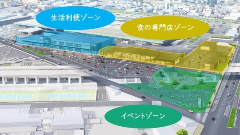 宇都宮中央卸売市場に「フレスポうつのみや市場」【3/20開業】市場直送の鮪･精肉から宇都宮餃子”香蘭”まで注目21店舗･全テナントを公開！