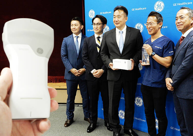 GEヘルスケア　ポケットサイズ超音波診断装置 Vscan が1万台突破、最新スマホ無線接続 Vscan Air が在宅 救急 災害医療現場を革新！ 技術教育の遠隔支援も展開