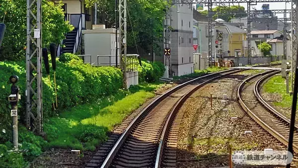 「前面展望「東松原駅」から「明大前駅」【駅ぶら】06京王電鉄411　井の頭線42」の画像