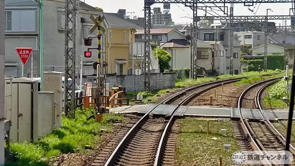 「前面展望「東松原駅」から「明大前駅」【駅ぶら】06京王電鉄411　井の頭線42」の画像
