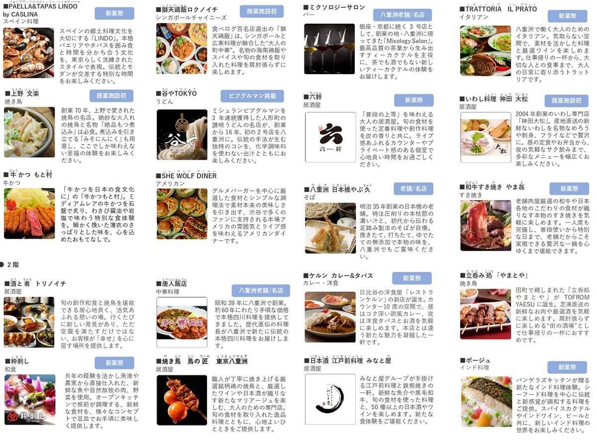 東京駅・八重洲グルメの新定番！「TOFROM YAESU」ミシュラン店から大衆酒場まで68店舗が集結した食の空間を徹底解剖！（9/10開業）