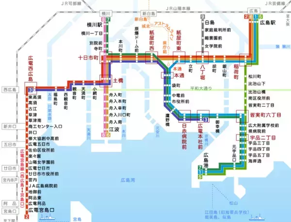 「広電は路面電車衰退の時代をどう乗り切り、令和の今もなぜ利用されるのか？  全線完乗で考えました（広島県広島市）【コラム】」の画像