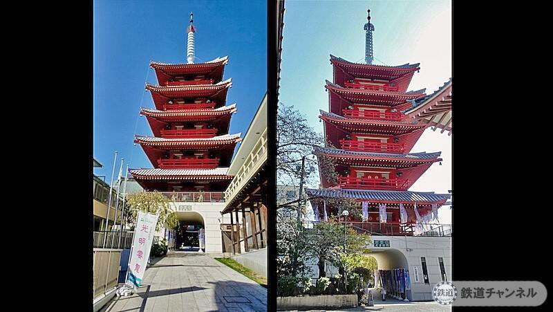 天正八年（1580年）に開山したお寺です【駅ぶら】06京王電鉄225　高尾線15