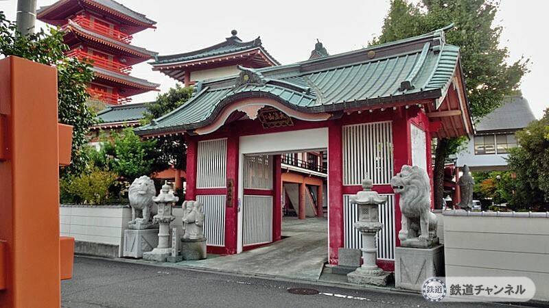 天正八年（1580年）に開山したお寺です【駅ぶら】06京王電鉄225　高尾線15