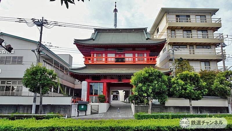 天正八年（1580年）に開山したお寺です【駅ぶら】06京王電鉄225　高尾線15