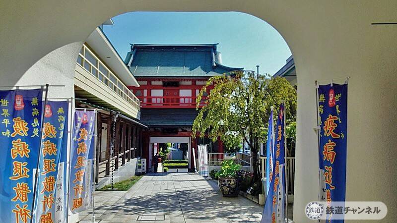 天正八年（1580年）に開山したお寺です【駅ぶら】06京王電鉄225　高尾線15