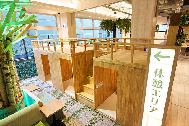 JR中央線 武蔵小金井駅 高架下に極楽湯空間「RAKU SPA Station 武蔵小金井」12/5 OPEN！ 電車の足音と半露天風呂 サウナ 岩盤浴 レストラン  コワーキングスペース　オンもオフもここで何時間でも過ごせる♪