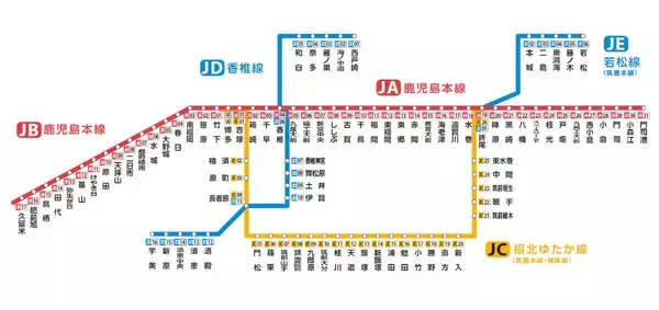 「JR九州がタッチ決済乗車を正式サービス化、切符いらずで改札通過！福岡エリアで大幅拡大、鹿児島･大分の一部は終了へ【2026年4月】」の画像