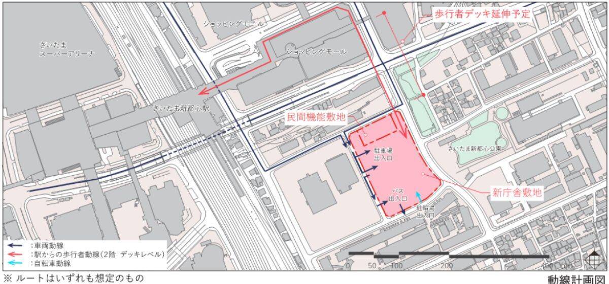 「さいたま市新庁舎」地上18階･展望施設･広場も！さいたま新都心へ移転で31年度供用開始、700億円規模の”基本設計(素案)”全貌とは