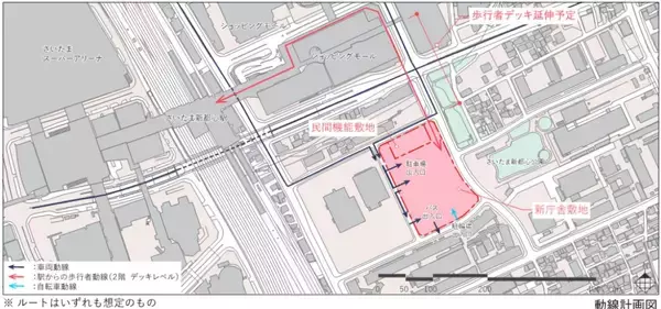 「「さいたま市新庁舎」地上18階･展望施設･広場も！さいたま新都心へ移転で31年度供用開始、700億円規模の”基本設計(素案)”全貌とは」の画像