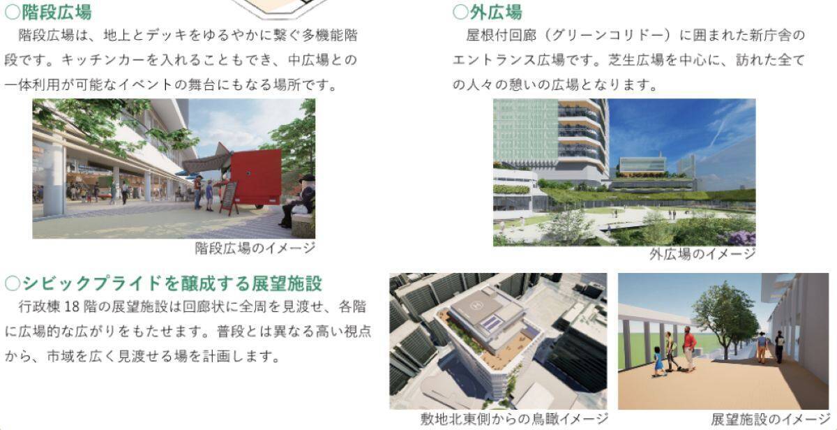 「さいたま市新庁舎」地上18階･展望施設･広場も！さいたま新都心へ移転で31年度供用開始、700億円規模の”基本設計(素案)”全貌とは