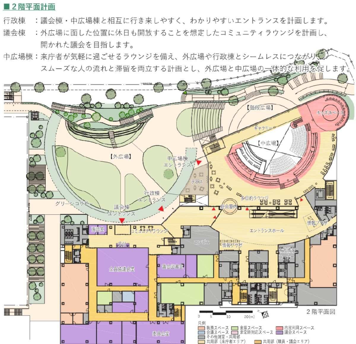 「さいたま市新庁舎」地上18階･展望施設･広場も！さいたま新都心へ移転で31年度供用開始、700億円規模の”基本設計(素案)”全貌とは
