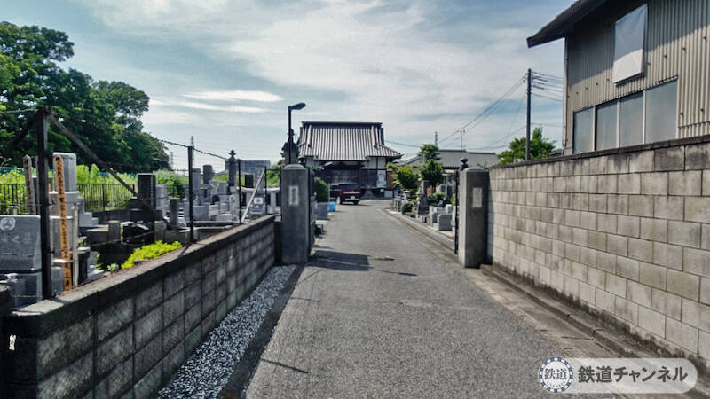 つくばエクスプレス【駅ぶら】033　八潮駅　その3　常然寺　延宝2年垳万人の塔