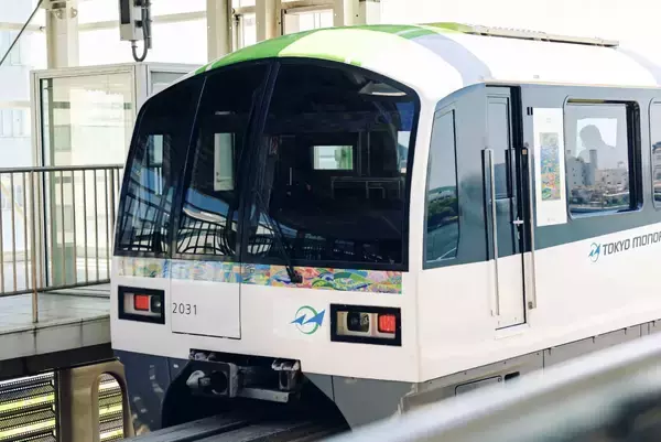 「東京モノレールは「東京パノラマライン」に！開放的な車窓からの眺望をイメージした11月からの新愛称！現代アートコラボ車両なども実施」の画像