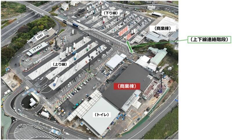 東北道・佐野SA（上り線）が3/17リニューアル！ 隈研吾監修の「佐野パーク」で高速初出店のご当地ラーメンと建築美を堪能