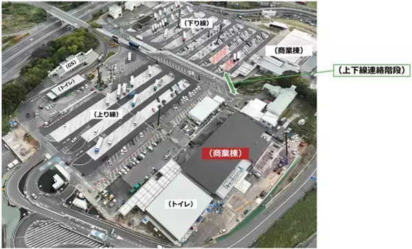 「東北道・佐野SA（上り線）が3/17リニューアル！ 隈研吾監修の「佐野パーク」で高速初出店のご当地ラーメンと建築美を堪能」の画像